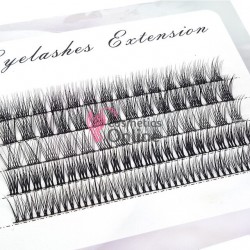 Gene false  smocuri tip banda Dramatic Lashes Extension Soft 3D C/0,07/10mm Cod 5W00910